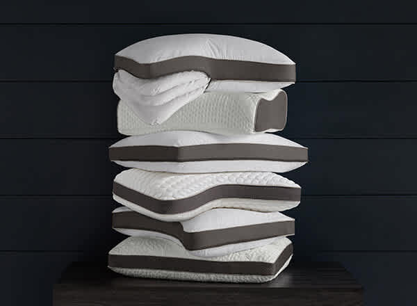 Stack of True Temp™ Adapt pillows