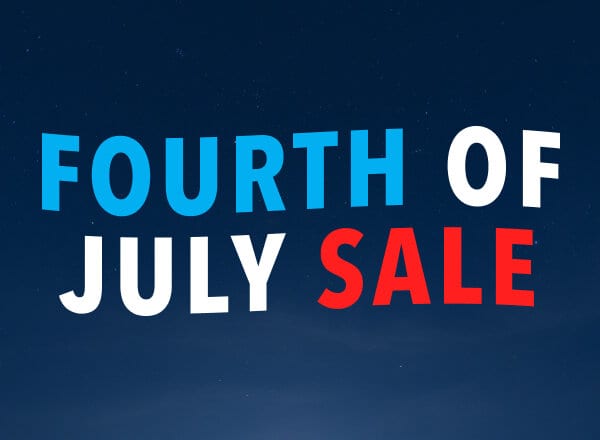 4th of july sale