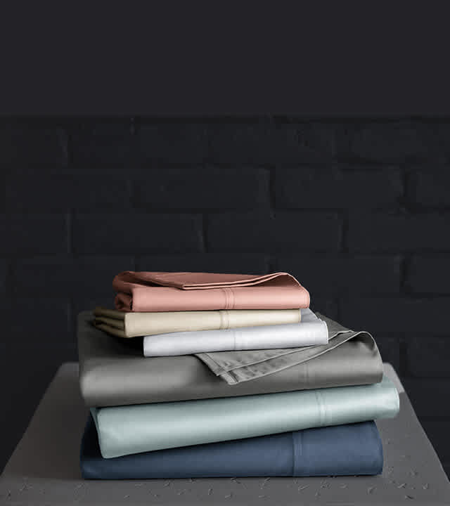 Stack of temperature balancing True Temp bedding