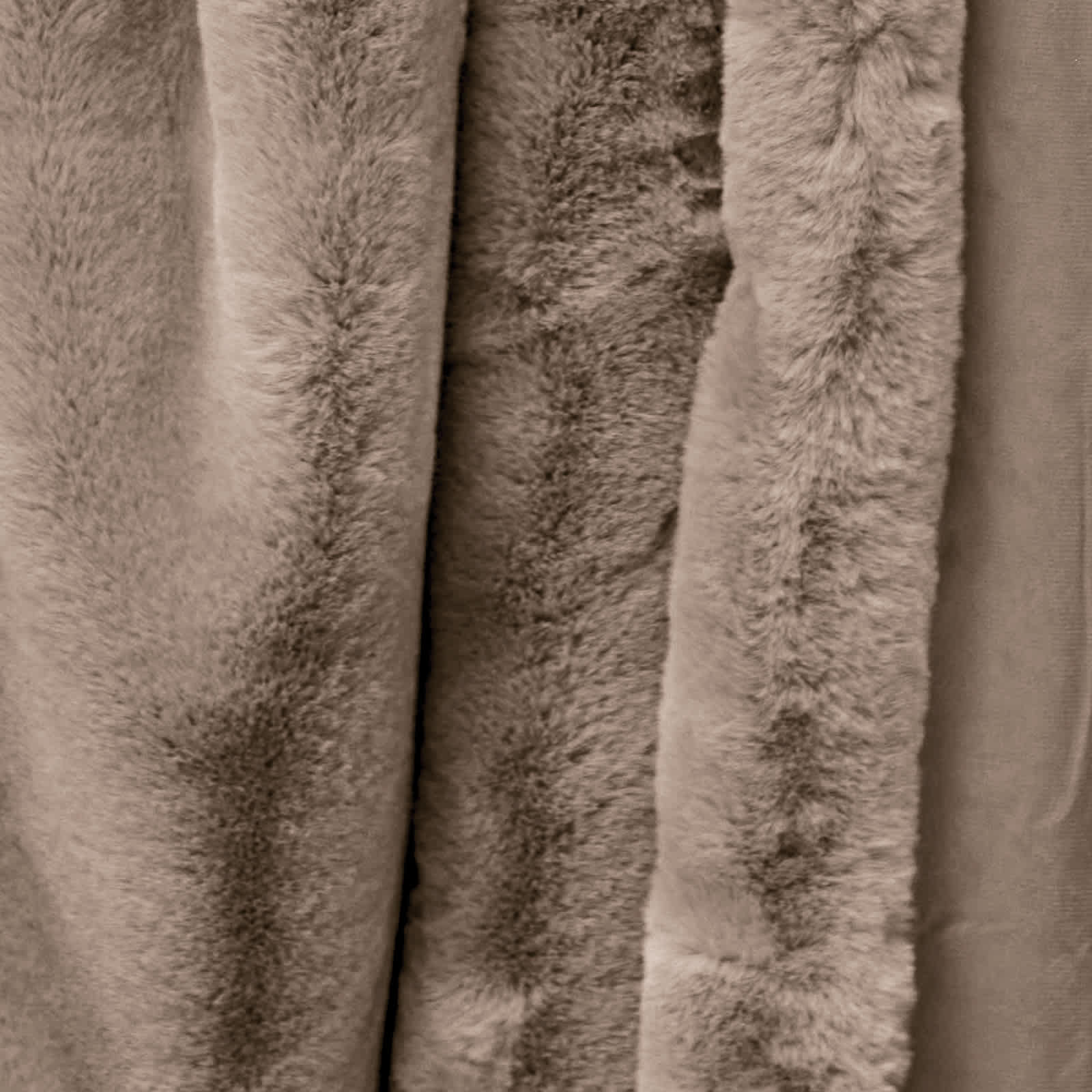 Luxe faux fur throw blanket