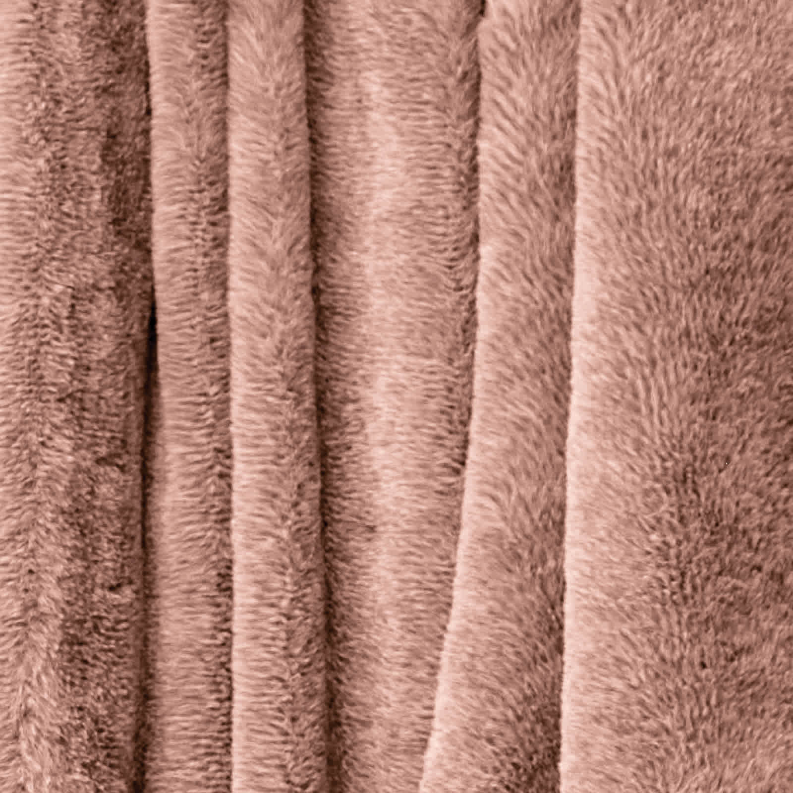 Classic faux fur throw blanket