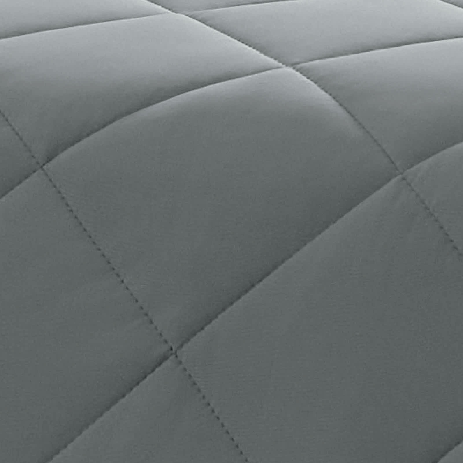 Sleep Number Cooling blanket Pewter swatch